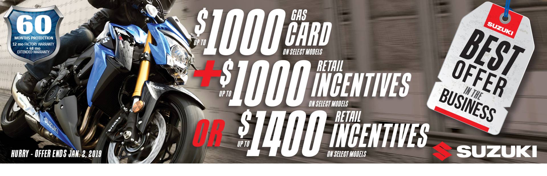 Suzuki: Suzuki Fuel the Ride Fall Savings - Motorcycle